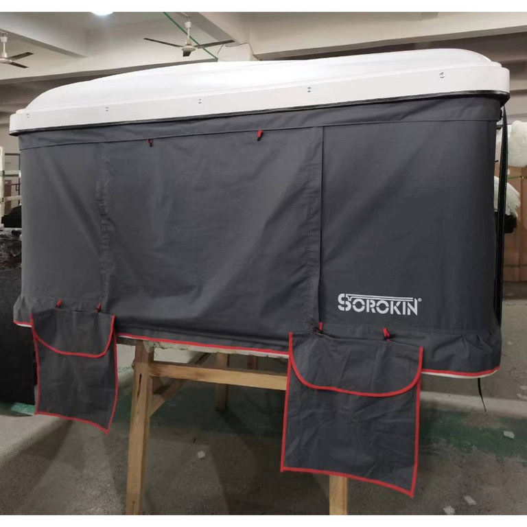 Палатка на крышу автомобиля Box, белая