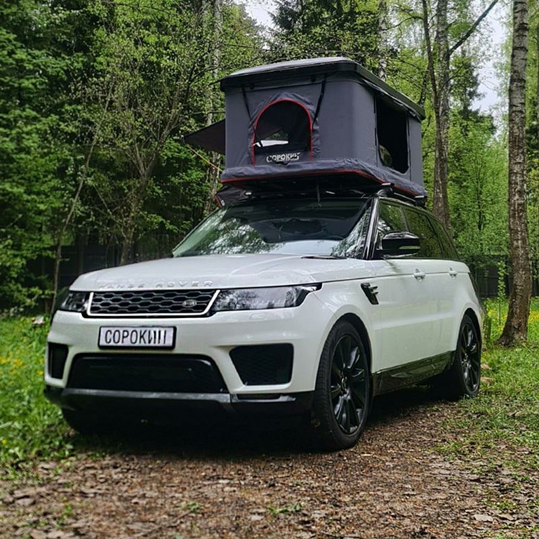 Палатка на крышу автомобиля Mini-box, чёрная