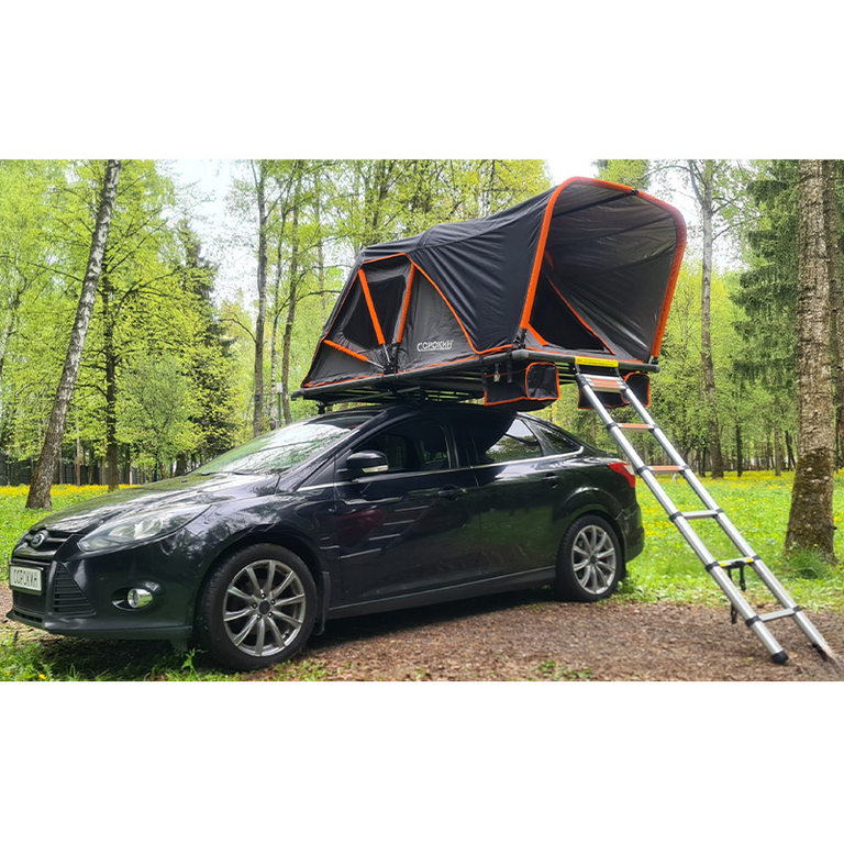 Палатка-Comfort+ на крышу автомобиля серии "Level UP"
