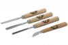 Набор стамесок и ножей 4 шт (3424000)
