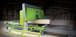 Горизонтальная широколенточная пилорама MEBOR HTZ-1100 PRO