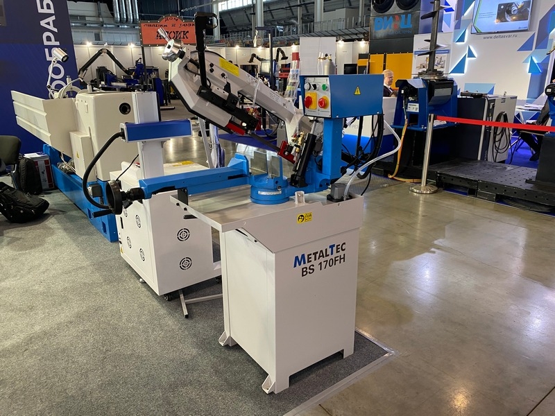 Ручной ленточнопильный станок MetalTec BS 170 FH (380V)