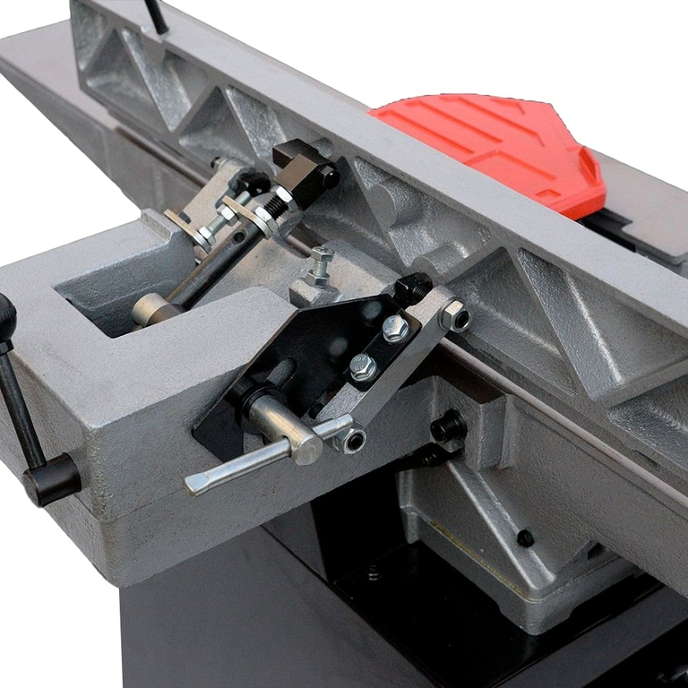 Фуговальный станок warrior w0109d  ширина стола 150мм мощность двигателя 1,1 квт