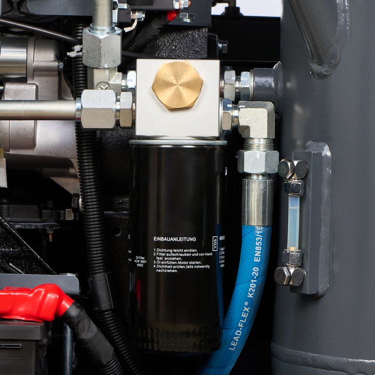 Master Blast MB-190B-7+АС винтовой дизельный компрессор