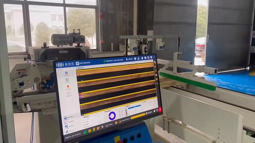 Линия сканирования и вырезки пороков древесины SDC ECO (LC 3800 + OC 5500)