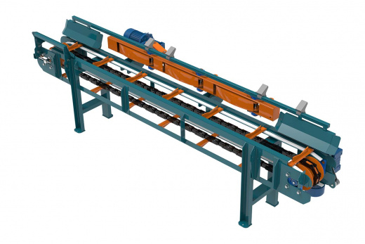 Приемный транспортер с односторонним сбросом CRONVER BT-LS
