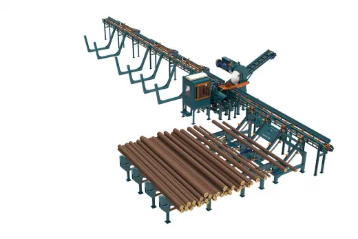 Раскряжевочно - дровокольная линия Cronver DRS 1250