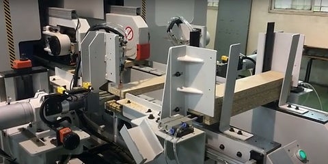 Двухсторонние шипорезные станки E-Chain серии S-Type. 6 шпинделей