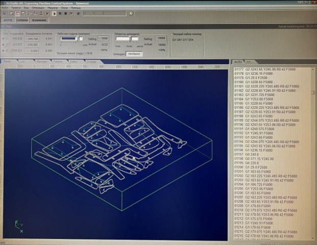 Фрезерно-гравировальный станок с ЧПУ Filato Optima 2030 PTV-PRO
