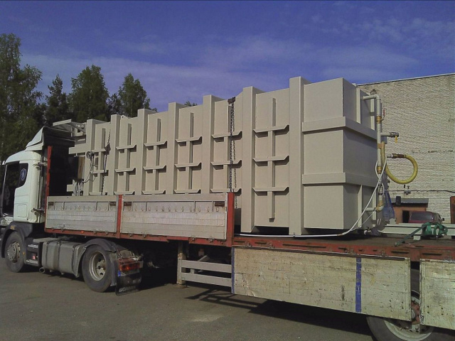 Вакуумные инфракрасные сушильные камеры EcoWood VIRK-5, VIRK-10 VIRK-10