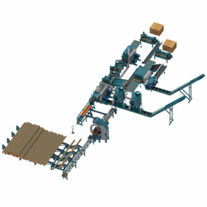 Линия производства паллетной доски Cronver 260-P