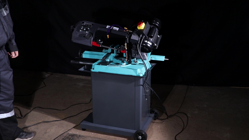 Ленточная пила по металлу AURA LM-128SHD/220 (40128100)