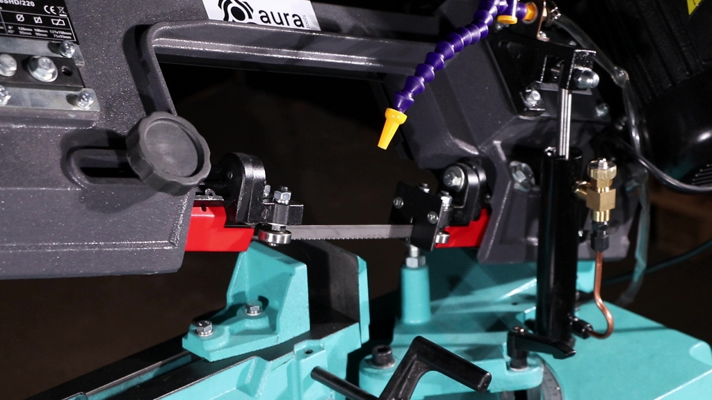 Ленточная пила по металлу AURA LM-128SHD/220 (40128100)