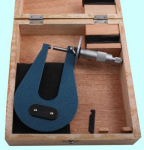 Микрометр Листовой МЛ-25   0-25 мм (0,01) тип А "CNIC" (446-106А) Н-100мм