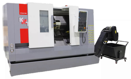 Токарный центр с наклонной станиной KTL 56/500 Fanuc