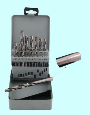 Набор сверл По металлу из 19 шт. (d1-10мм) вышлиф. Р6М5 в метал. футляре (Н1902) "CNIC"