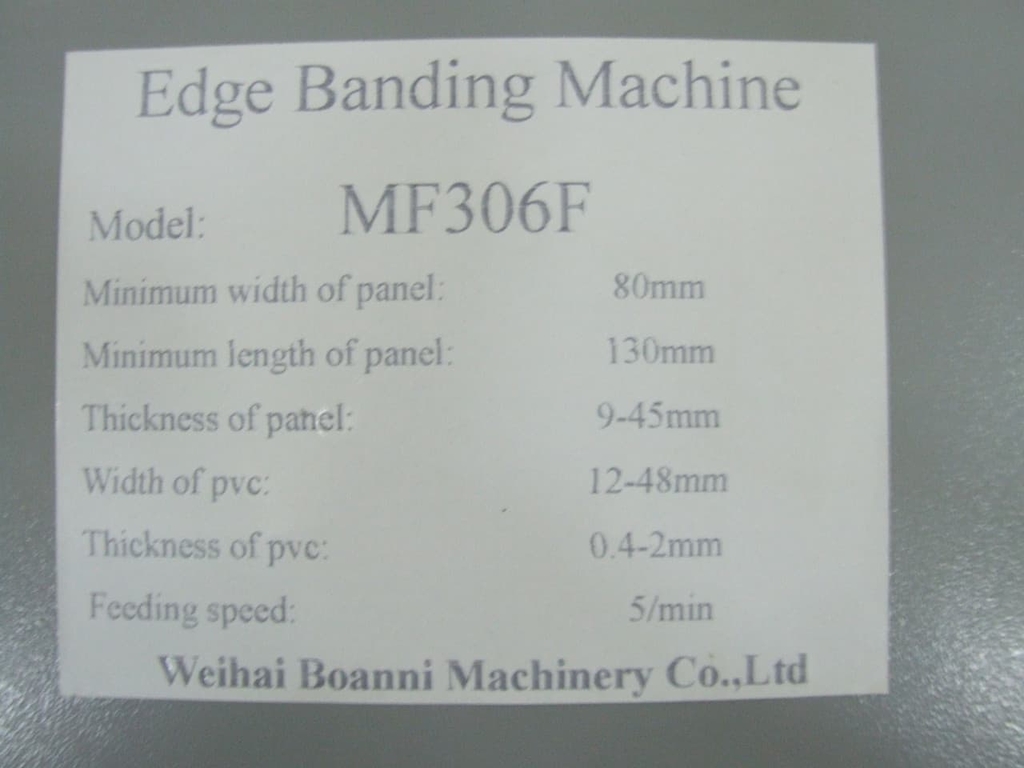 Автоматический кромкооблицовочный станок LTT MF306F