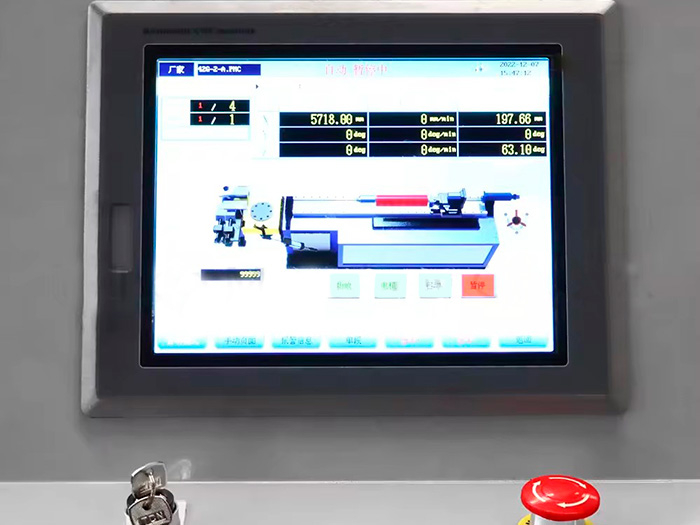 Автоматический трубогибочный станок с ЧПУ DW38CNC