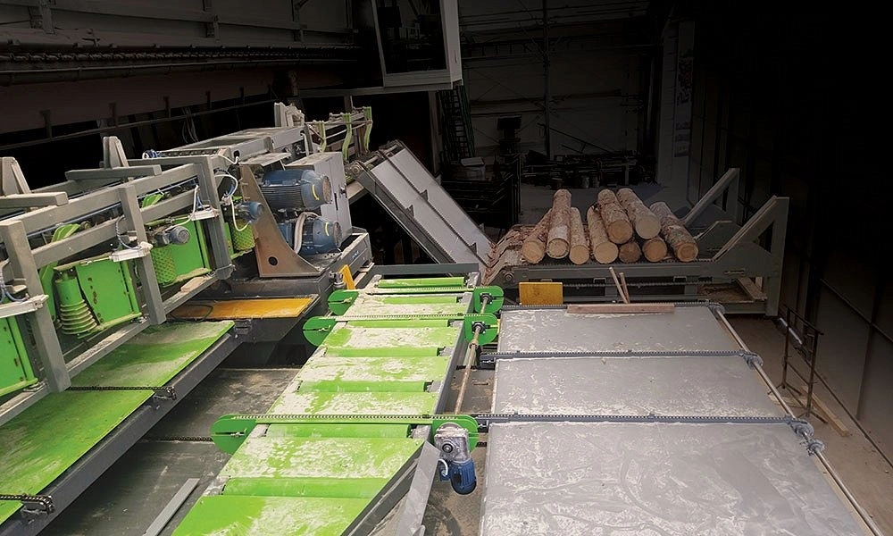 Линия распила для малых бревен MEBOR SDH