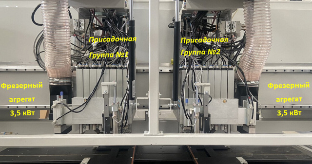 Автоматический сверлильно-присадочный центр с ЧПУ Beaver SWIFT MEGA 4HE