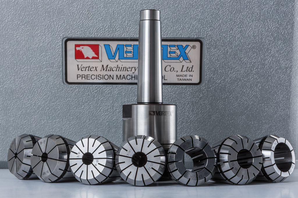 Цанговый патрон МК-3 с набором цанг ER-40 на 6, 8, 10, 12, 16, 20, 25 мм (50000180)