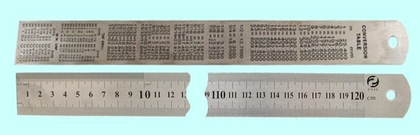 Линейка Металлическая 1000х36х1.5 мм с двухсторонней шкалой "CNIC" (YX01-015AT)