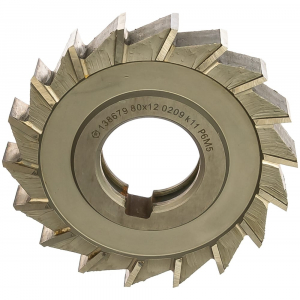 Фреза дисковая 3-х сторонняя 100х 7х32, Z=18 Р18 с разнонаправленными зубьями "CNIC"