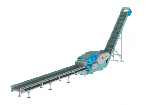 Барабанная рубительная машина Cronver BRM 110