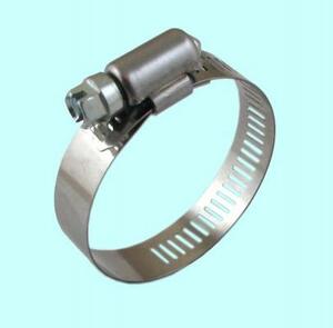 Хомут червячный CNIC     32-52/12,7мм W2 нержавеющая сталь с оцинкованным винтом SAE J1670 (05B3252)