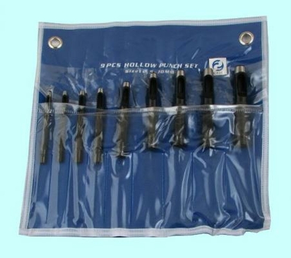 Набор высечек (пробойников) из  9-ти шт. от 2.5 до 10мм в блистере "CNIC" (ОТ207)