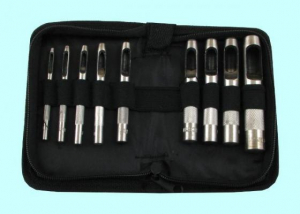 Набор высечек (пробойников) из  9-ти шт. от 2 до 13мм в сумке "CNIC" (ОТ210)
