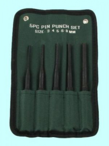 Набор бородков цилиндрических из  5-ти шт. от 3 до 8мм, тип 2 в сумке "CNIC" (ОТ306)