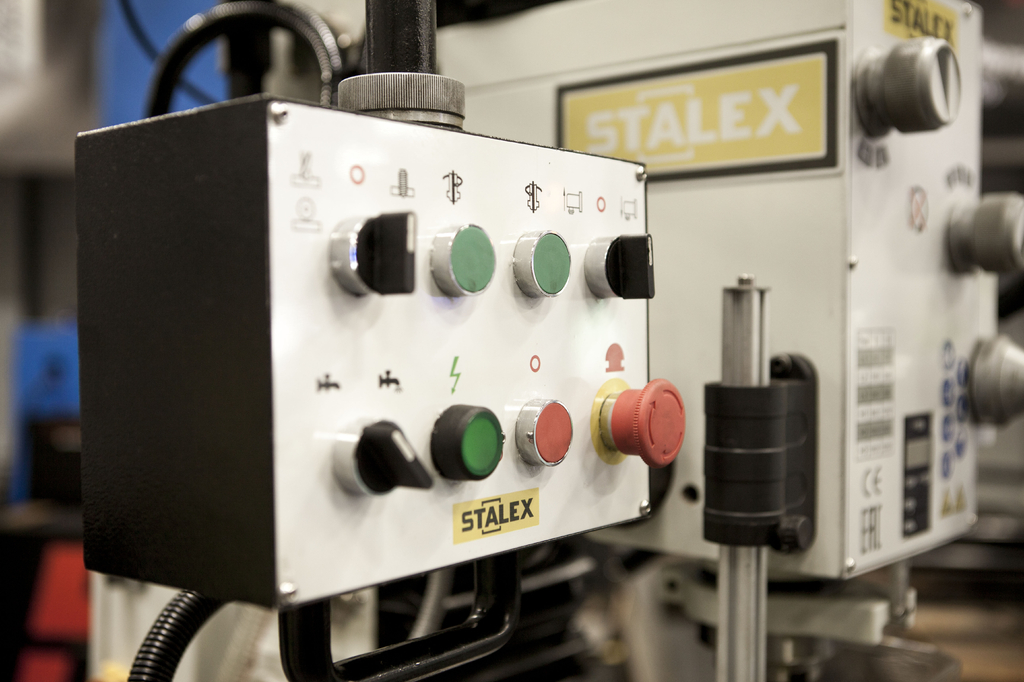 Фрезерно-сверлильный станок Stalex BF50PF,1000х240 мм,X-autofeed, с УЦИ, 380В