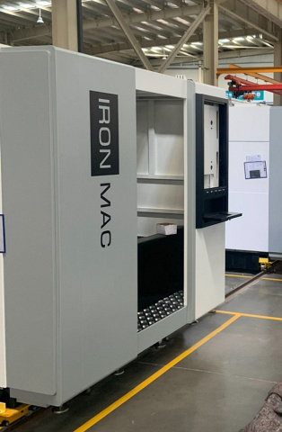 Оптоволоконная установка лазерного раскроя IRONMAC 3015E-EP 12000W