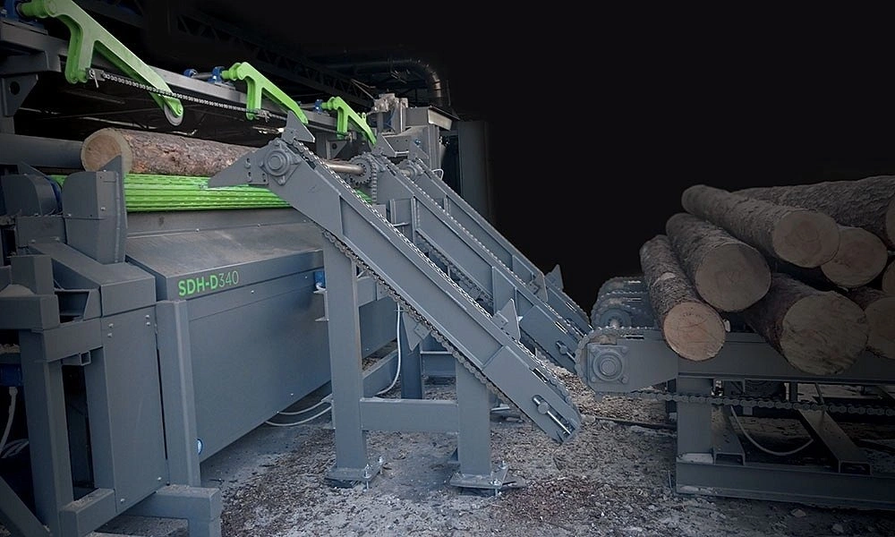 Наклонная эстакада для ленточных горизонтальных пилорам MEBOR ILD