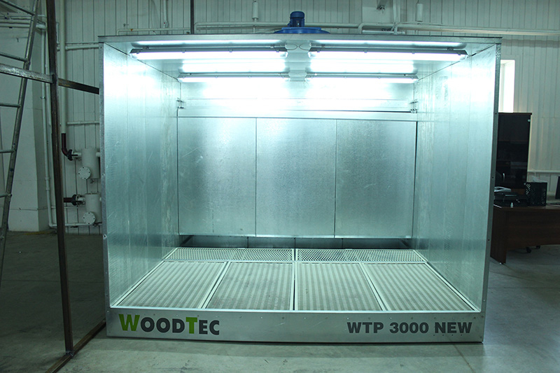 Окрасочная камера с активным водяным полом WoodTec WTP 3000 NEW