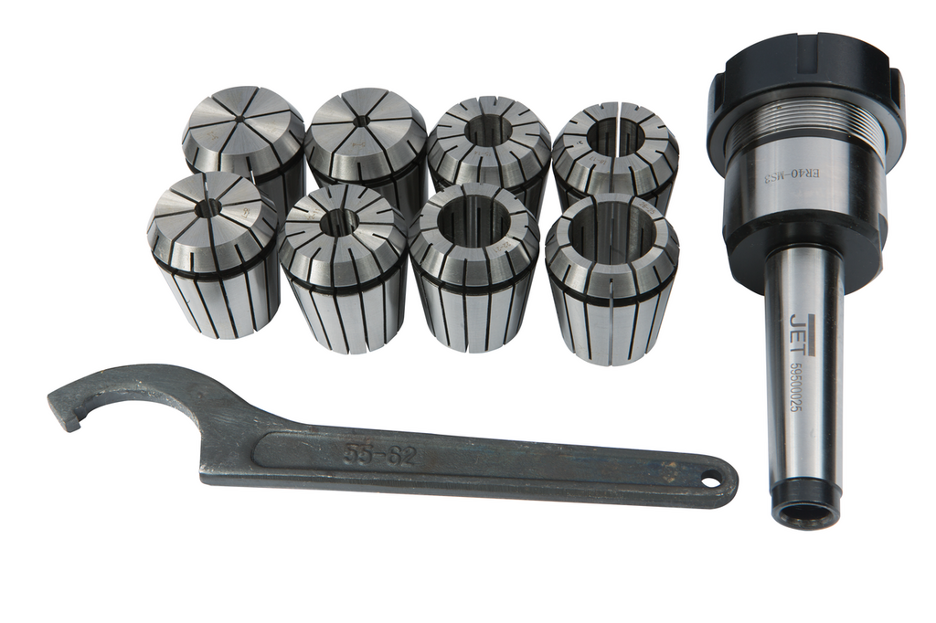 Цанговый патрон МК3/ER40 с набором из 8 цанг 3-26 мм (59500025)