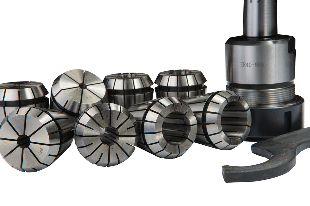 Цанговый патрон МК3/ER40 с набором из 8 цанг 3-26 мм (59500025)