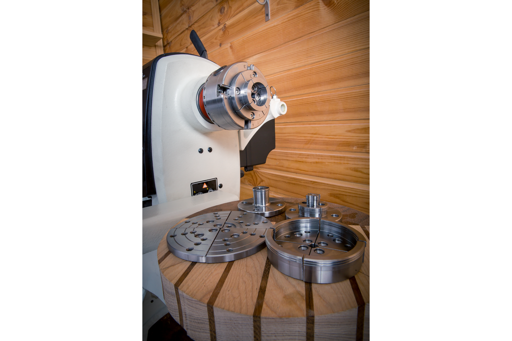 CK-3.75Z/S1 95мм 4-х кулачковый токарный патрон по дереву в наборе (59500061)