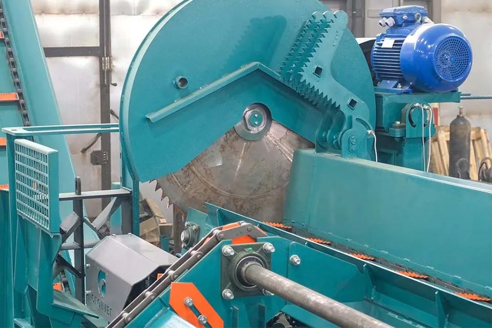 Раскряжевочно - дровокольная линия Cronver DRS 1250