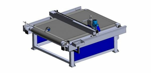 Линия каширования плитных материалов с использованием клеев-расплавов Unimak FLL-PUR