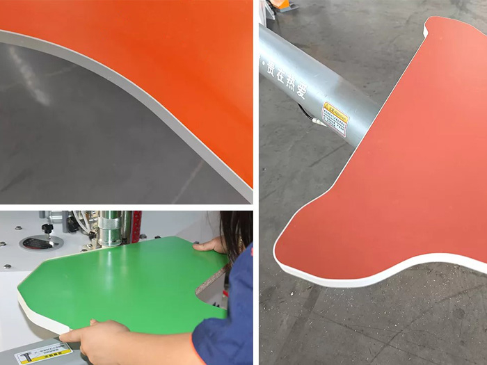 Кромкооблицовочный станок KN-620-3 для криволинейных деталей 2 в 1 (оклейка и фрезеровка), EVA и PUR