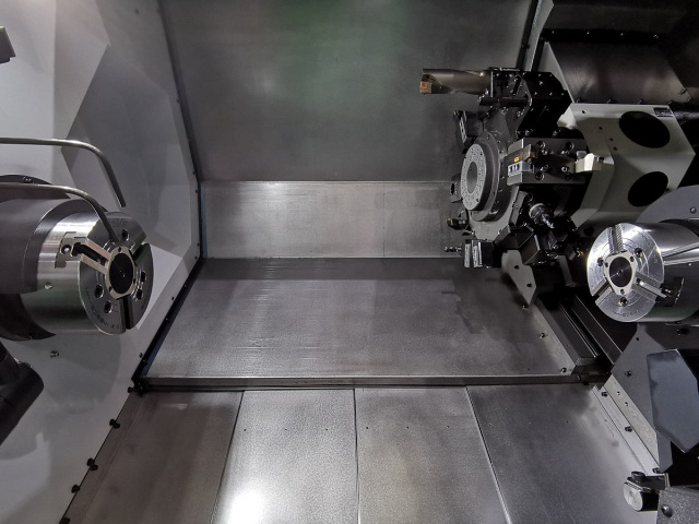 Токарный центр с осью Y и противошпинделем SKM NL 2500SY