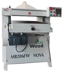Двусторонние рейсмусовые станки со спиральныйми строгальными валами EcoWood MB 204FW Nova