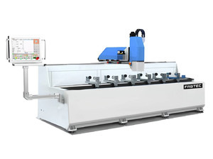 3-осевой сверлильно-фрезерный станок SKX3-CNC-3000 с ЧПУ для обработки алюминиевого профиля