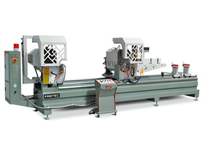 Двухголовочная отрезная пила LJZ2S-500x3700 для алюминиевого профиля с ЧПУ