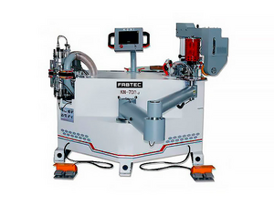 Кромкооблицовочный станок KN-700-3 для криволинейных деталей 2 в 1 (оклейка и фрезеровка), EVA и PUR