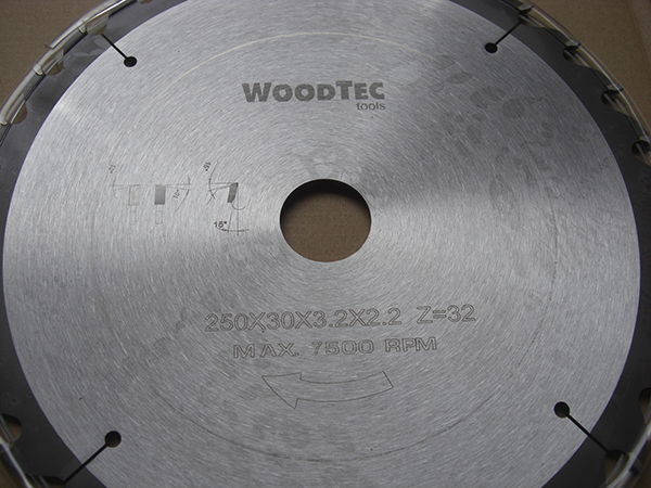 Пила дисковая Woodtec 300х30х3,2/2,2 Z48 WZ универсальная