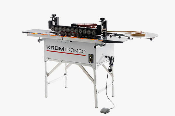 Кромкооблицовочный станок с конвейерной лентой  с конвейерной лентой  KROM-KOMBO