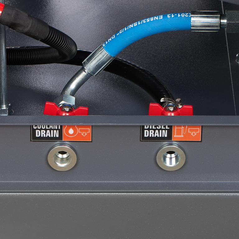 Master Blast MB-210B-10 + АС винтовой дизельный компрессор